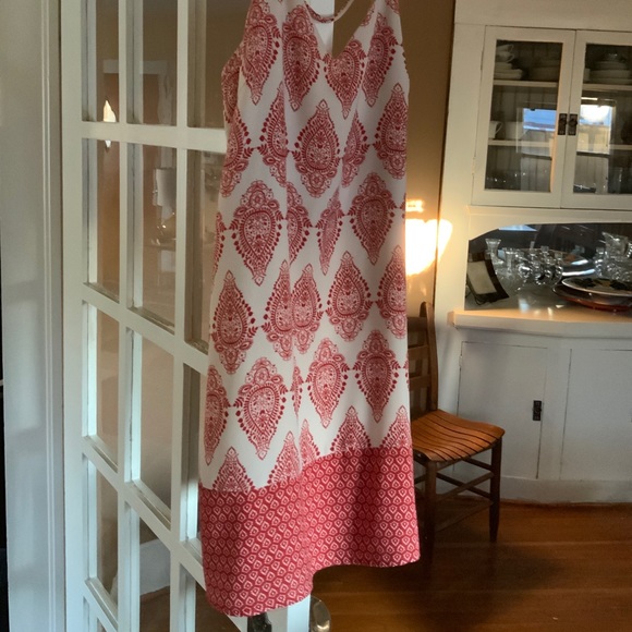 Coral mini dress - Picture 3 of 5